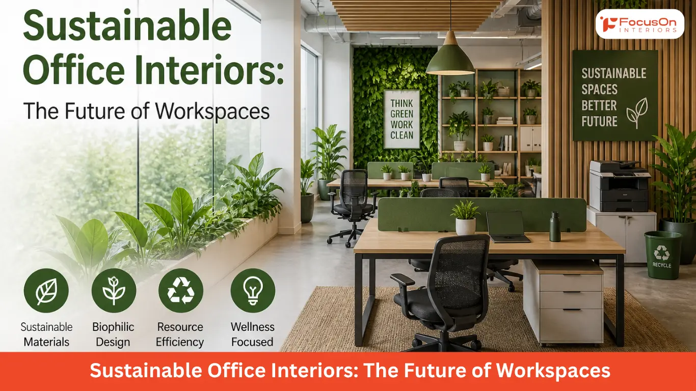 Sustainable Office Interiors: The Future of Workspaces